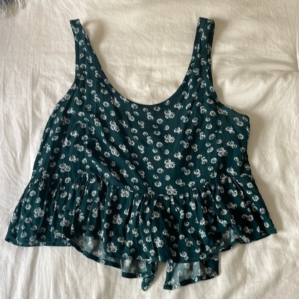 open back flowy pac sun tank size M